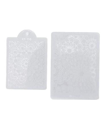 Nail Art Stamper - Portable Sturdy Clear Silicone Nail Stamp for Home & Salon | International Shipping Available - Buy Online on SooperMarket.com