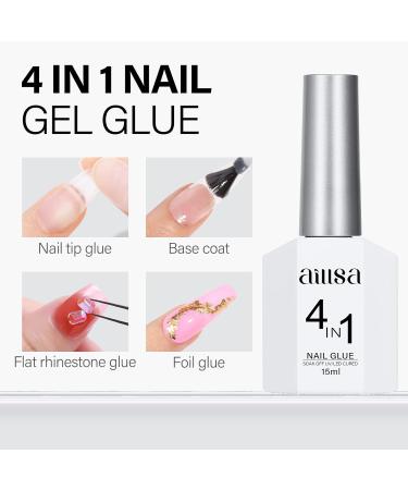 AILLSA 360PCS Ballerina Nail Tips & 15ML Nail Glue Set - Professional Nail Art Bundle - Buy Online on SooperMarket.com