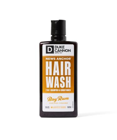 Duke Cannon NEWS ANCHOR 2-in-1 Shampoo & Conditioner - 14oz Bay Rum