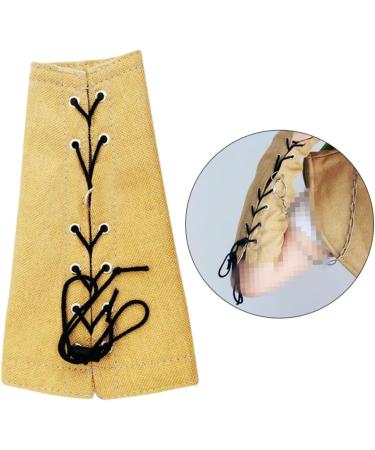 DOITOOL Outdoor Stuff 3 pcs Yellow Shawl Stuff Pet Outdoor Protective Bird Anti-Grab Style Pad for Shoulder Multi-Purpose 23.5*12cmx3pcs Khakix3pcs - Buy Online on SooperMarket.com