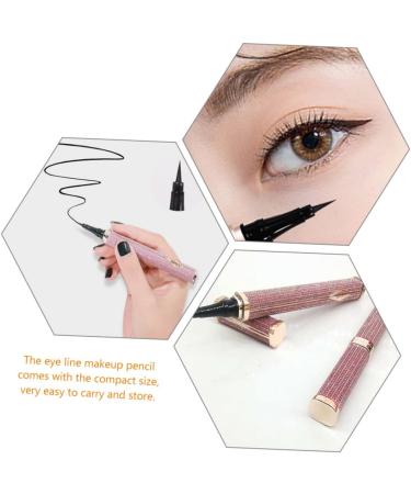 Beavorty 2pcs Eyeliner Liquid Liner Lash Glue Pen Eye Makeup Black Makeup Make up Kit Miss No Smudge - Buy Online on SooperMarket.com