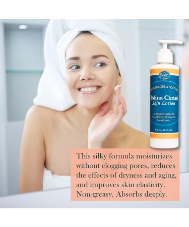 Buy Baar Palma Christi Skin Lotion - Organic Castor Oil Cocoa Butter & Aloe Vera - 8 fl. oz | International Shipping Available - Buy Online on SooperMarket.com