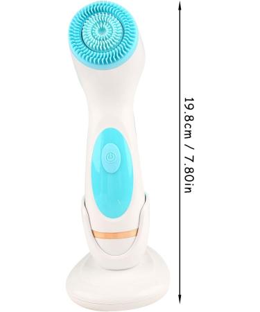 Opal Tool Sonic Facial Cleaning Brush - USB Electric Deep Cleansing Device for Face Massage Peeling & Blackhead Removal (Blue) - Buy Online on SooperMarket.com