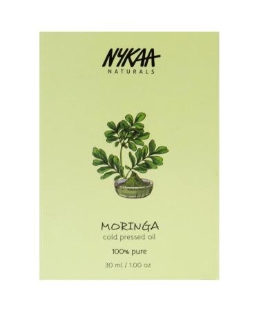 Nykaa Naturals Cold Pressed Oil - 100% Pure Moringa Face Oil for Dry Dull Skin Minimizes Pores - All Skin Types - 1 oz - Buy Online on SooperMarket.com