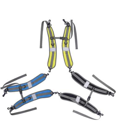 Durable Adjustable Nylon Backpack Straps | Replacement Shoulder Strap Accessories - Blue - Buy Online on SooperMarket.com
