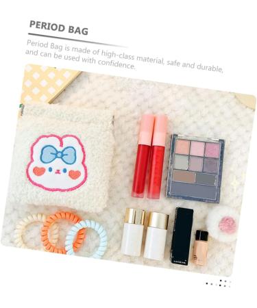 Reusable Tampon Kit with Bunny Pouch - Healeved 4pcs Cups for Period Menstruation & Menstrual Pad Storage - Buy Online on SooperMarket.com