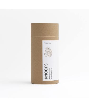 Knoops Cacao Tea Superfood Caffeine Free Roasted Vegan Cacao Husk Chai Tea Gluten Free 100% Cacao Tea Natural Sweet Flavour Perfect When Paired With Cinnamon Vanilla Masala Chai or Citrus - 100g Cacao Tea 100g 100g