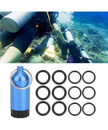 HERCHR Scuba Diving Tank Mini Key Ring - Blue Dive Kit with Valve and O-Rings - Buy Online on SooperMarket.com