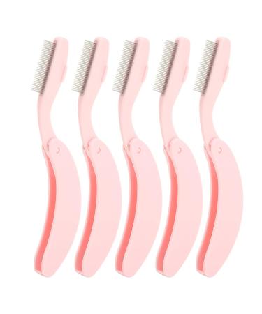 Buy Stainless Steel Eyebrow Brush | Ergonomic Lash & Brow Makeup Applicator | Portable Travel Design - Buy Online on SooperMarket.com