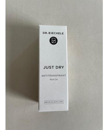 Dr. Biechele Just Dry Antiperspirant - Long-Lasting Medical Sweat Protection - 50ml - Perfume & Alcohol-Free - Buy Online on SooperMarket.com