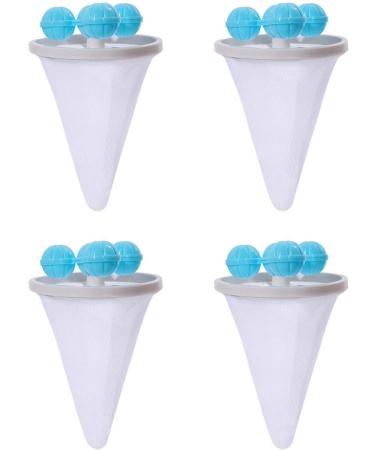 YIAGXIVG Pack Of 4 Washing Machine Hair Filter Washing Machine Hair Remover Hair Filter Net Bag Hair Remover For Washing Machine Hair Filter Net Bag Purple - Buy Online on SooperMarket.com