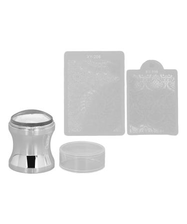 Nail Stamper Silicone Nail Stamper Transparent DIY for Nail Salon for Home