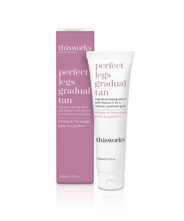 This Works Perfect Legs Gradual Tan  Self Tanner with Vitamin E & Shea Butter  150ml