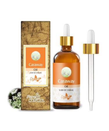 Crysalis Caraway Pure Essential Oil (Carum carvi) Steam Distilled Essential Oil -100ml 100.00 ml (Pack of 1)