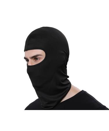 GAMWAY Ski Mask Balaclava Hood Skullies Beanies Outdoor Sports Cycling Hat Black