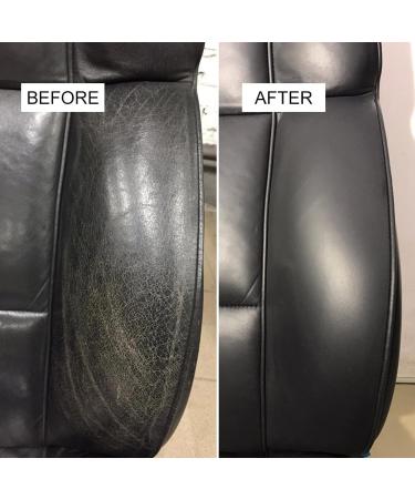 Leather Restore Cream Leather Recoloring Balm Leather Repair Kit Leather Repair Cream Leather Restorer Leather Recoloring Balm for Furniture Couch Car Seats Sofa Jacket 20ml (Black) - Buy Online on SooperMarket.com