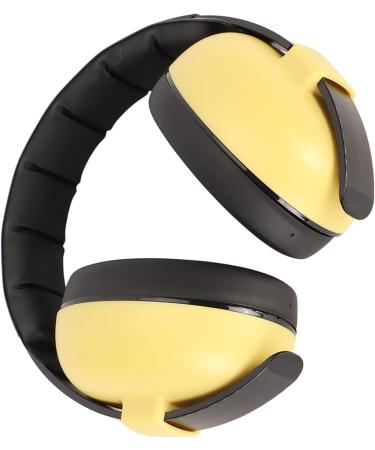Baby Hearing Protection Earmuffs - Lightweight Durable Foldable & Comfortable Noise Reducing Headphones for Concerts - Yellow - Buy Online on SooperMarket.com