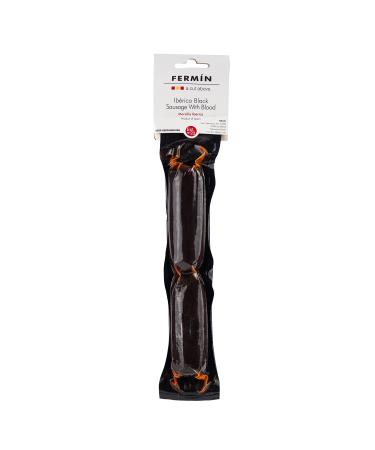 Fermin Iberico Black Sausage ( Morcilla Iberica ) 5 oz (Pack of 1) Morcilla Pack of 1