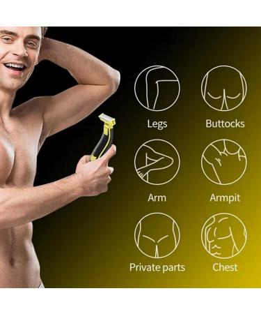 2024 New Men's Electric Shaver Full Body Washed Wet and Dry Shaver Dry Wet Waterproof Mens Rotary Body Groomer Shaver Facial Shaver Ergonomic Body Shaver Electric Beard Trimmer - Buy Online on SooperMarket.com