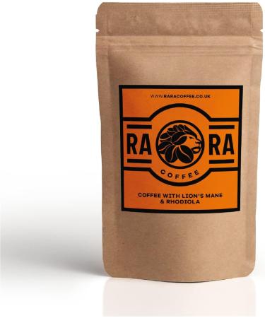 RARA PERFORMANCE Coffee - 200g - Arabica Instant Coffee with Lion's Mane & Rhodiola (80 servings) - Buy Online on SooperMarket.com