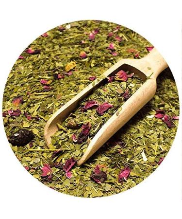 Verde Mate Green Rosa 0 5 kg | Fine yerba mate with rose petals 500 g | Mild taste | Natural caffeine | Yerba Mate tea from Brazil | 500 g - Buy Online on SooperMarket.com