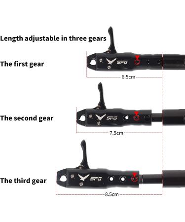 SOPOGER Bow Release - Adjustable Wrist Strap with 360 Trigger Head | For Compound Bow Hunting & Shooting - Buy Online on SooperMarket.com