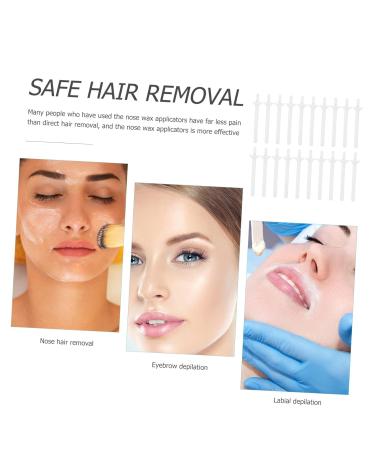 Foytoki 50-Piece Nose Hair Removal Wax Sticks Easy Nose Waxing & Cleaning Pins for Smooth Nostrils - Buy Online on SooperMarket.com