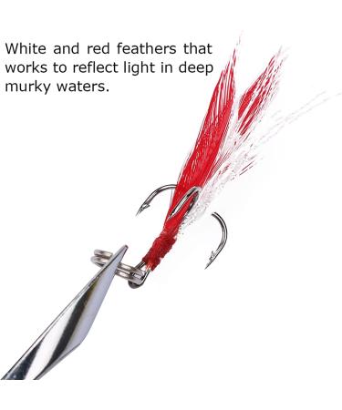Goture Fishing Spoons Hard Lures for Saltwater Casting, Trout Bass Pike Walleye - Bucktail Spoon Lures 10pcs 1.85/0.35 oz - Buy Online on SooperMarket.com