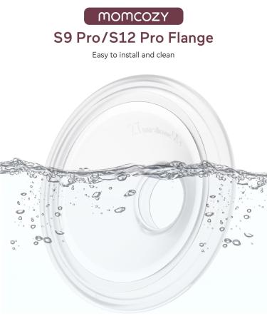 Momcozy Double-Sealed Flange 27mm for S9 Pro/S12 Pro Breast Pump - Replacement Accessory 1PC - Buy Online on SooperMarket.com