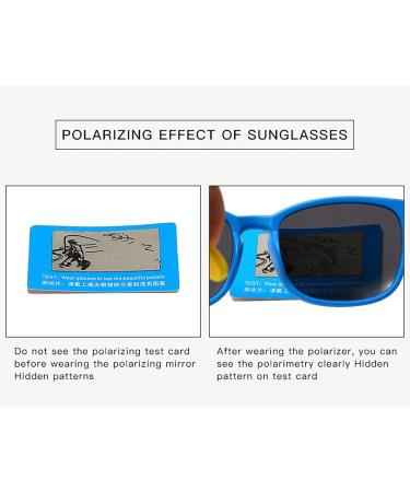 YAMEIZE Cute Anti Blue Light Glasses for Kids | Flexible Rubber Frame for Boys & Girls 3-10 - Blue Yellow Grey - Buy Online on SooperMarket.com
