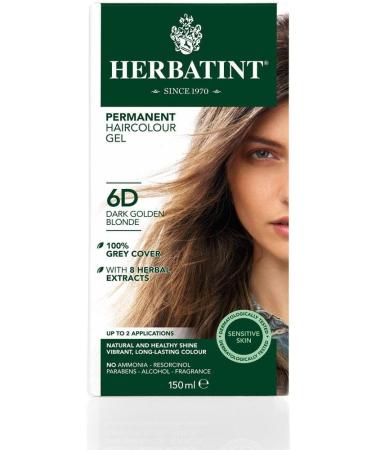 Herbatint Permanent Dye Care Of 8 Plant Extracts 150ml - 6D Dark Golden Blonde - Buy Online on SooperMarket.com