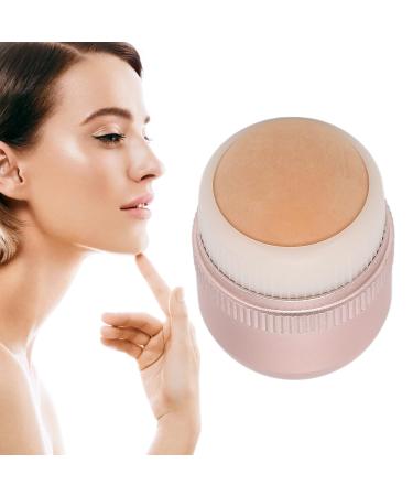 Portable Oil Absorbing Volcanic Face Roller - Reusable Mini Makeup Tool for Oily Skin (Pale Pink) | Best Facial Roller for Oil Control - Buy Online on SooperMarket.com