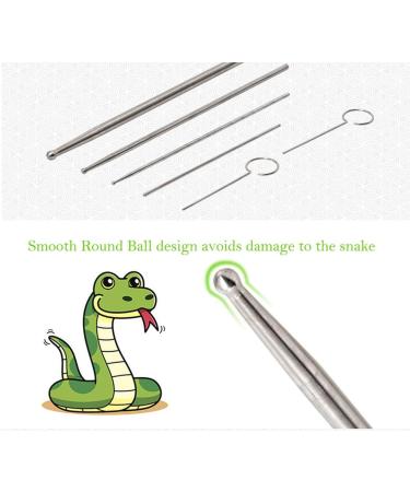 PETSTARCX 6 Pack Round Ball Tip Reptiles Snake Probe Portable Probe Kit - Buy Online on SooperMarket.com