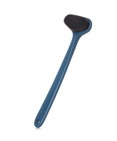 Slick- Back Scrubber for Shower  14.3   Back Brush Long Handle for Shower  Back Brush  Back Brushes for Showering  Shower Back Brush  Back Shower Scrubber  Bath Back Brush Long Handle for Shower
