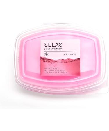 Selas Paraffin Wax Bath 1.300ml (980g) for Hands and Feet - Rosehip Infused - Buy Online on SooperMarket.com