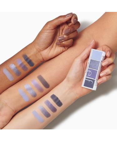 e.l.f. Bite-Size Eyeshadow Quad - 4 Ultra-Pigmented Matte & Shimmer Shades 0.12 Oz - Acai You - Buy Online on SooperMarket.com