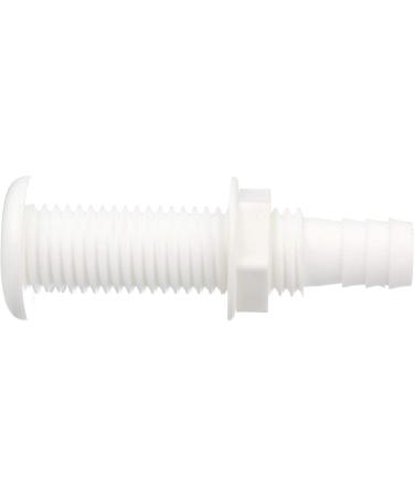 Seachoice 3/4 ID Polypropylene Extra Long Thru-Hull Connector - White Finish - Buy Online on SooperMarket.com