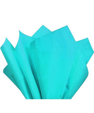 allgala 100-Sheet 20x26 Inch Tissue Gift Wrapping Craft Crepe Paper-Turquoise-GP51012