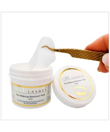 Buy XXL Lashes Protein Remover Pads - Lint-Free Pre-Moistened Makeup Remover for Eyelash & Brow Extensions (75 pcs) - International Shipping Available - Buy Online on SooperMarket.com