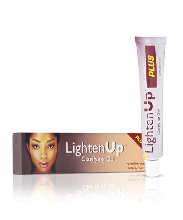 LightenUp Plus Clarifying Gel - 1 fl oz / 30 ml - Skin Brightening Cream for Knuckles Elbows Hands Armpits with Alpha Arbutin & Tamarind