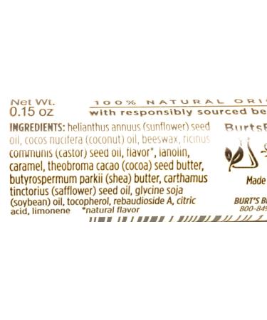 Burt's Bees Lip Balm Salted Caramel | Hydrating Lip Care | 100% Natural Ingredients - Buy Online on SooperMarket.com