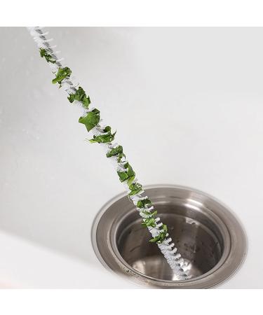 4Pcs Sewer Drain Cleaning Brush Bendable Sink Overflow Drain Brush For Bathroom Sewer Hair Catcher Flexible Cleaner Flexible Drain Brush Long Nylon Cleaner - Buy Online on SooperMarket.com