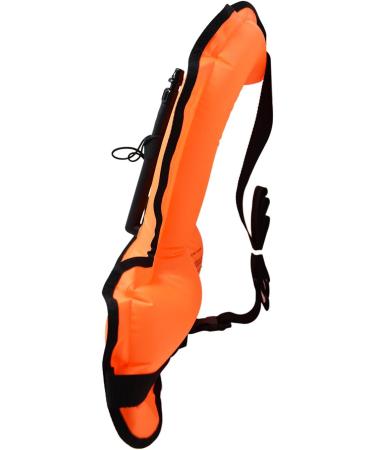 Scuba Choice Kids Snorkel Vest w/ Front Pocket & Whistle - Orange - Buy Online on SooperMarket.com