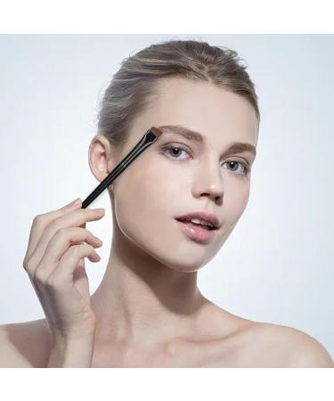 Eye Brow Brush - Eyeliner Brush Fine Angled Precision Eye Liner Makeup Brush Ultra Thin Eye Brow Slanted Flat Angle Makeup Tool A101 - Buy Online on SooperMarket.com