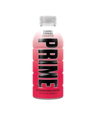 Prime Hydration 500ml | Electrolyte-Rich Drink for Ultimate Hydration | Zero Calories | Hydrate Anytime (12 x 500ml) (500 ml Cherry Flavor) Cherry Flavor 500 ml