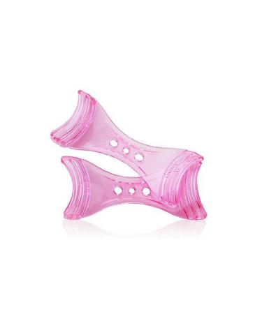 2PCS Women's Pink Eyeliner Stencil Shaper Set | Makeup Tool for Beginners - Buy Online on SooperMarket.com