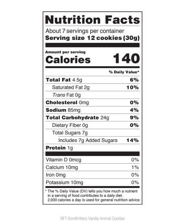 Kinnikinnick Gluten Free Animal Cookies 8oz (Pack of 6) - KinniKritters - Buy Online on SooperMarket.com