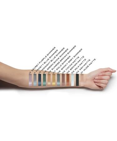 DELISOUL Cream Eyeshadow Matte & Shimmer Eye Brightener Stick - Waterproof, Long Lasting Neutral Green Show Shimmer - Eyeliner Pen & Glitter Pencil Crayon for Buildable Eye Makeup - Buy Online on SooperMarket.com