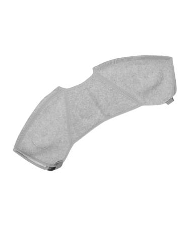 GANAZONO Shoulder Protector Warm Support Protector Workout Shoulder Brace Lifting Shoulder Brace Grey Spandex