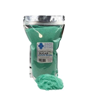 Baking Beauty and Beyond Premium Floss Sugar for Cotton Candy - Cotton Candy Flossing Sugar with Natural Ingredients Perfect for Every Occasion Bulk Floss Sugar 400g - Jager Bomb Flavour
